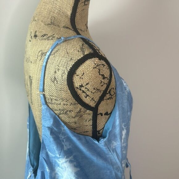 Line & Dot Maxi sleeveless Dress - Picture 8 of 13